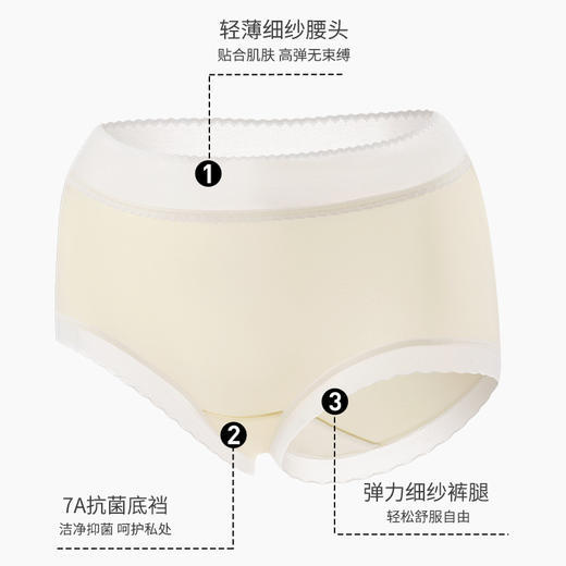 樱姿娜-女士冰肌凉感面膜内裤2402 商品图4
