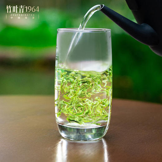 竹叶青1964绿茶卷曲形峨眉高山茶一级罐装100g自饮口粮茶四川绿茶 商品图4