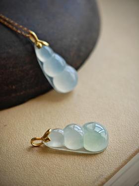 福·翡翠福豆吊坠【嘉石562】