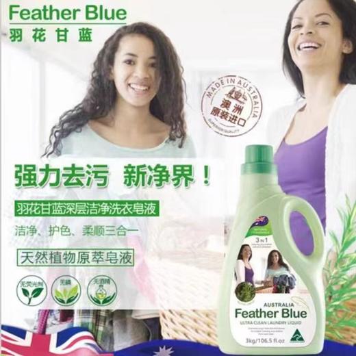 羽花甘蓝深层洁净洗衣皂液 商品图0