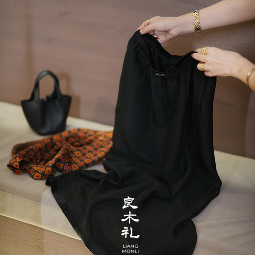 【预售7天】良木礼醋酸半裙（6717） 商品图2