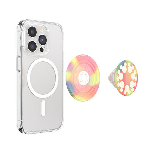 【晴空米奇】彩虹欢聚米奇·MagSafe圆啪嗒 MAGSAFE磁吸手机气囊支架 Round圆啪嗒系列 彩虹色 米奇 商品图4