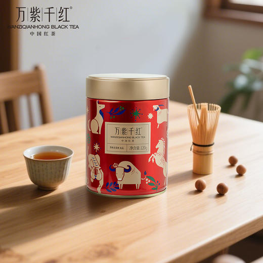 万紫千红红茶一级120g罐装自饮茶叶竹叶青茶业出品 商品图3
