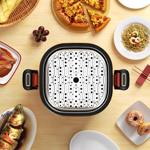 欧锐铂红韵东方-珐琅微压锅ORB-1273 商品图2