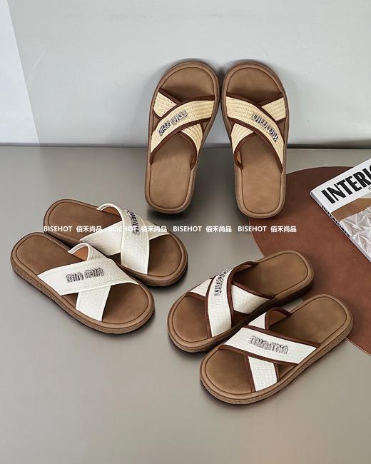 新品女士平底女拖鞋798B52580（W） 商品图3