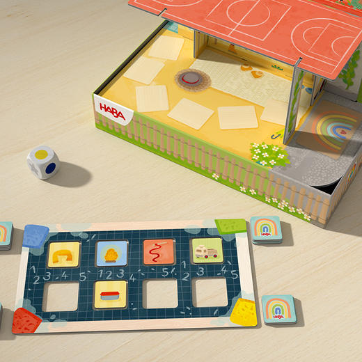 HABA 彩虹幼儿园 十合一 桌游 适合2岁+ 多种玩法，锻炼各项能力 德国品牌-2011718001 商品图3