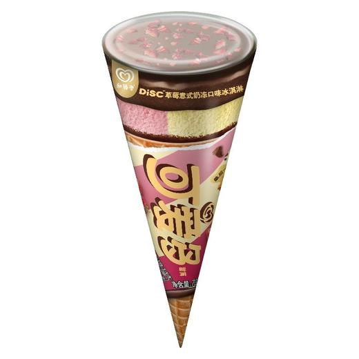 和路雪可爱多 草莓意式奶冻口味冰淇淋 73g/支 商品图0
