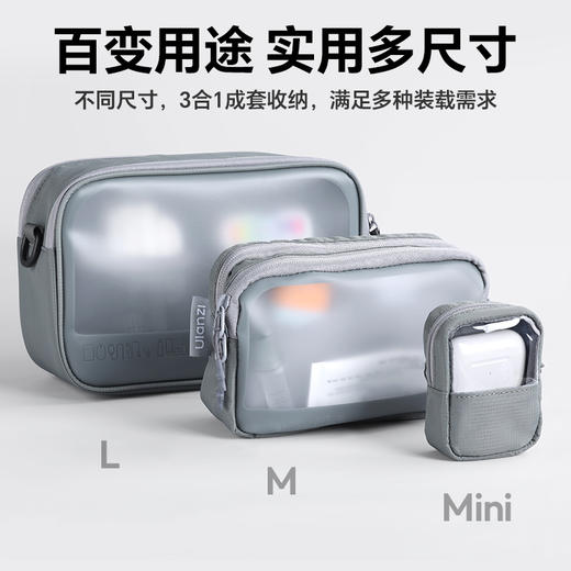 Ulanzi优篮子 BP15数码收纳包微单运动相机配件数据线ccd充电器化妆品女旅行出差护肤品洗漱包耳机U盘收纳盒 商品图2