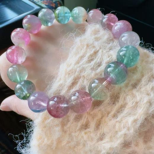 11mm-12mm单圈西瓜碧玺手串 商品图0