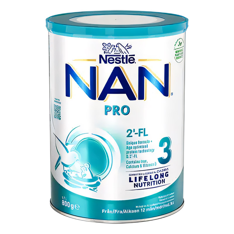 [瑞典]雀巢能恩3段 800g. Nestle Nan Pro 3 Modersmjölksers Från 12 Månader
