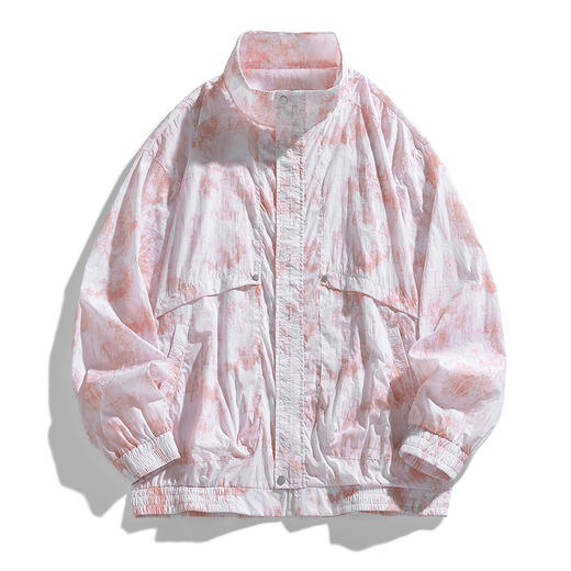 【DJR】大依优型大码男装立领防晒衣皮肤衣薄款清凉防晒服透气男夏季外套上衣 商品图2