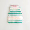 【元气夏日】马克珍妮女童粉绿条纹polo衫儿童背心夏装新款550692 商品缩略图1