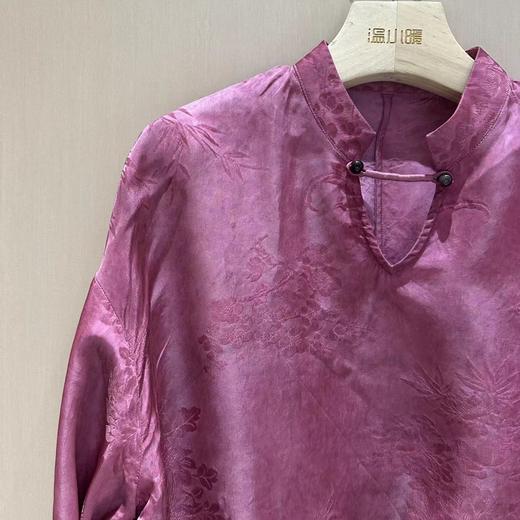 【线上专属】新中式上衣（25708139红踯躅-设计师） 商品图1
