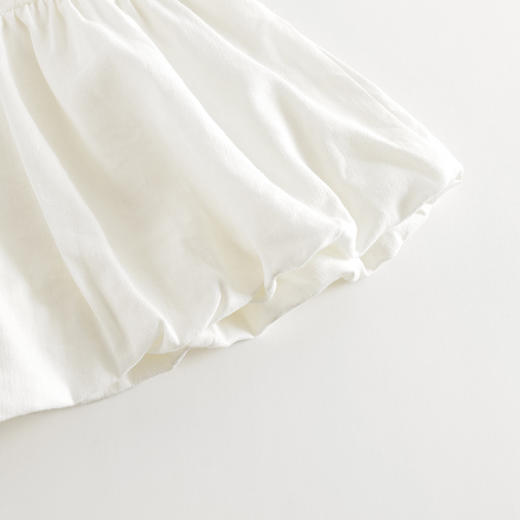 马克珍妮女童甜美花苞亚麻背心裙 儿童连衣裙夏装裙子新款550872
 商品图3