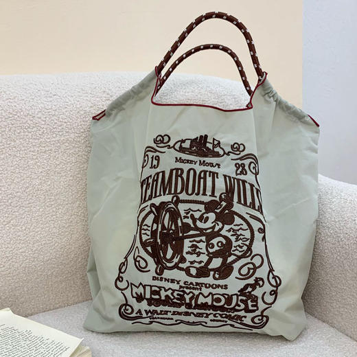 【高圆圆同款】刺绣帆布包（送肩带一根，颜色任选其一，不拍不发，多拍也不发） 商品图5