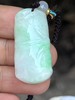 【云意轩翡翠】编号：9403 白底青翡翠竹节  天然翡翠 附证书 商品缩略图0