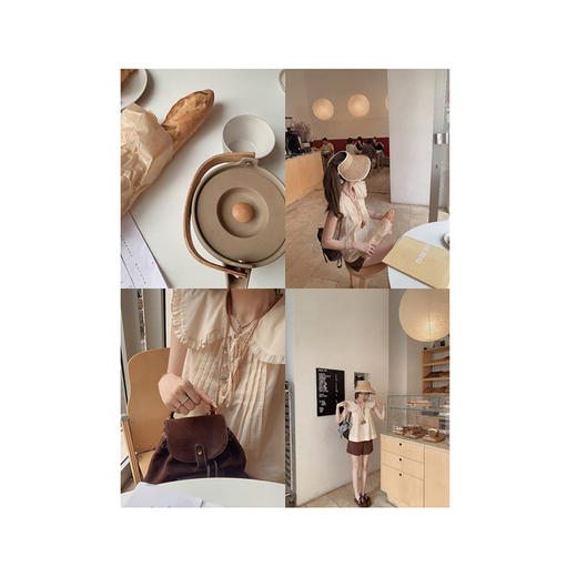 金蘑菇菇 博尔盖塞美术馆 看展套组/设计感娃娃领上衣 商品图3