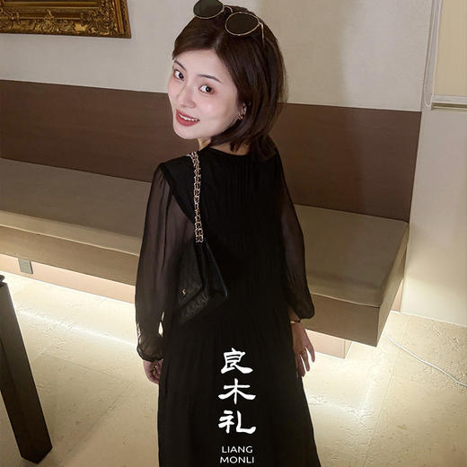 【不退不换】良木礼真丝连衣裙（6252） 商品图2