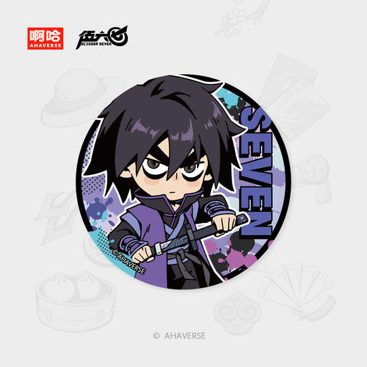 伍六七动画  官方周边 7th周年纪念系列 角色徽章 商品图8