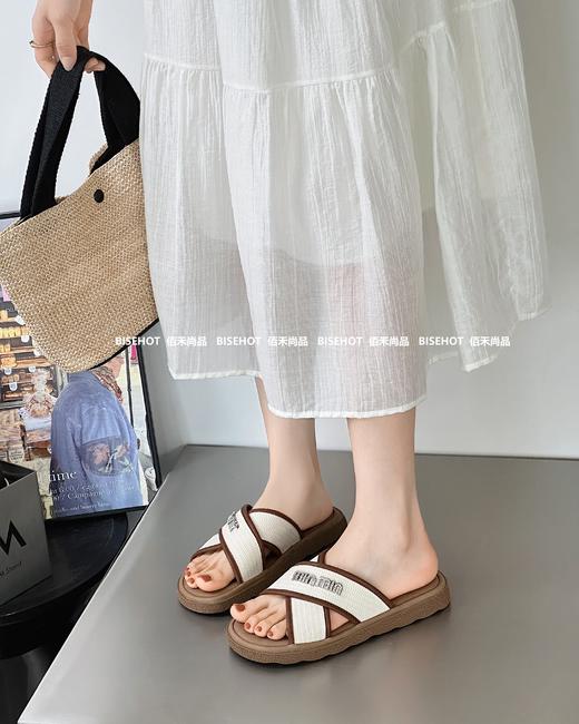 新品女士平底女拖鞋798B52580（W） 商品图5