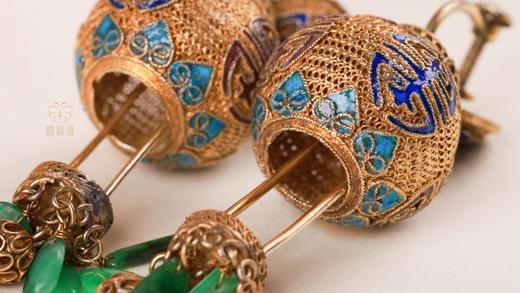 【寿喜】团寿宫灯老银耳夹YS2503020 商品图7