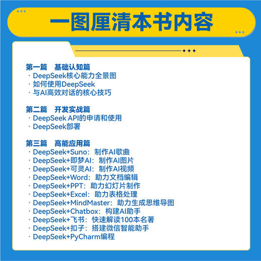 ds教程书籍 妙用DeepSeek创意落地速通指南 deepseek实用指南DeepSeek从入门到精通ds本地部署 商品图1