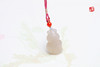 和田藕粉玉金鱼吊坠 配精美挂绳 商品缩略图1