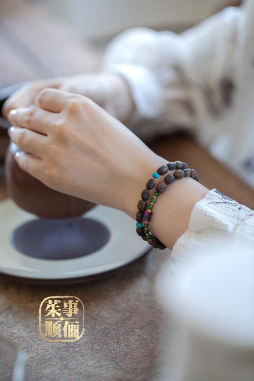 【茱事顺俪】18K黄金沉香手链 商品图6