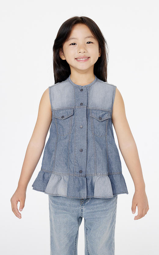 jnby  25年夏款  无袖衬衣  1P5212520 商品图7