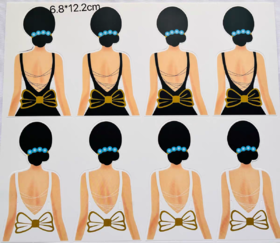 新品--母亲节婚纱公主卡片