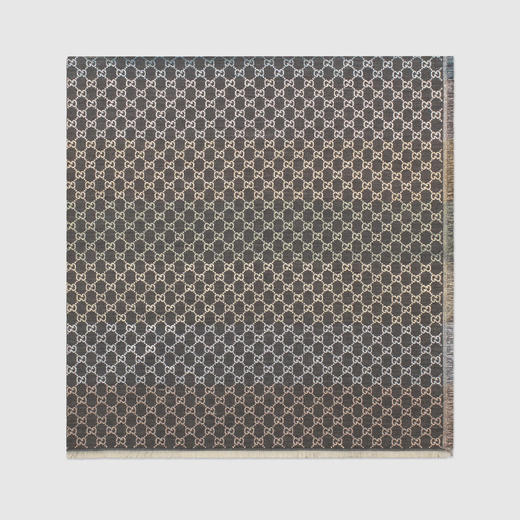 GUCCI 古驰 女士GG提花披肩 混色 558274 3GC46 1400 商品图1