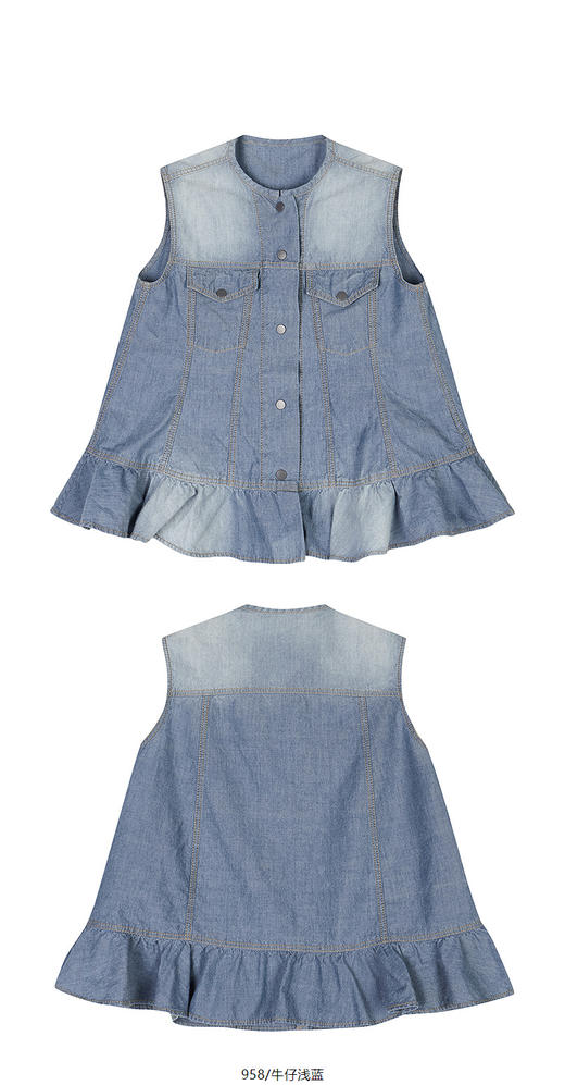 jnby  25年夏款  无袖衬衣  1P5212520 商品图11