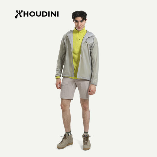 HOUDINI胡丁尼 Go Shorts 走起 男户外轻薄弹力宽松休闲徒步短裤 860029 商品图1