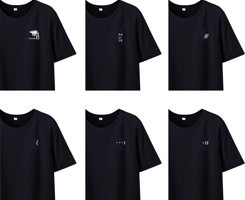 叱咤小警#察潮T黑色款定制T恤