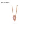 心选丨施华洛世奇 GEMA半心贴贴项链耳钉套装女士项链女生日礼物女5653009 商品缩略图2