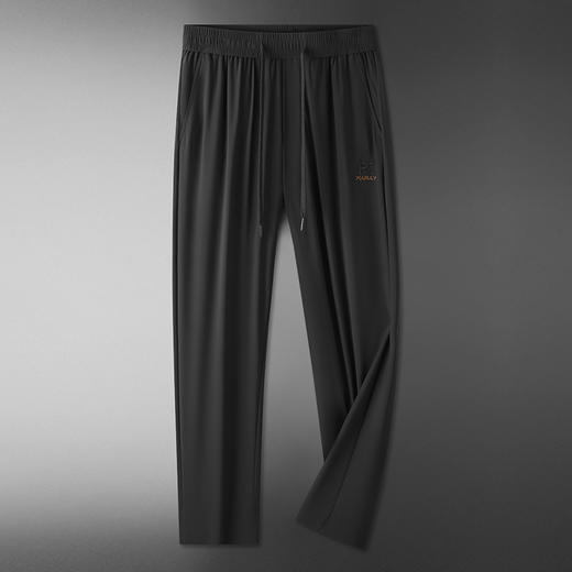 【DDP】大依优型大码直筒冰丝休闲裤夏季薄款男加大码松紧腰直筒运动裤子胖哥宽松 商品图2