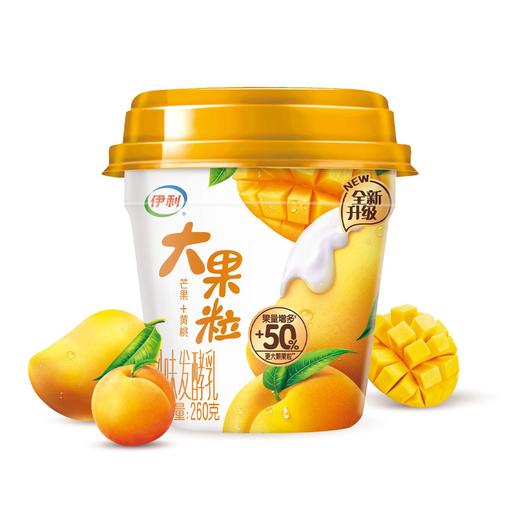 伊利260g黄桃芒果大果粒酸奶 商品图0