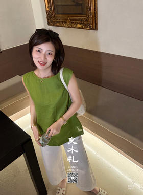 会“呼吸”的马甲 ——【良木礼 亚麻系列】