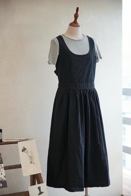 AEQUAMENTE 绑带蝴蝶结细节背心裙连衣裙 商品图1