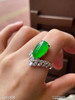 老坑艳绿蛋面戒指【5251304】具体价格微信咨询 商品缩略图3