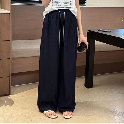 【部分现货】良木礼抽绳休闲裤（3701） 商品图3