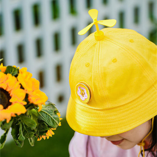 春日团团竹蜻蜓魔术贴渔夫帽 商品图1