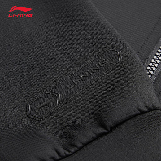 李宁运动外套男 2024秋季新款针织运动连帽卫衣AWDU867 商品图5