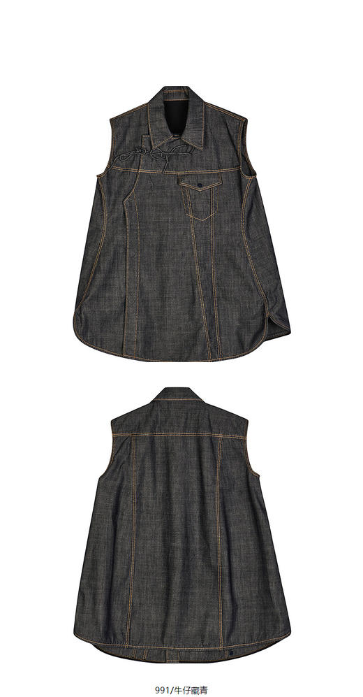 jnby  25年夏款  无袖连衣裙  1P5G13040 商品图11