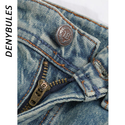 DENYBULES 黑标高端水洗双压线天丝莱赛尔莫代尔阔腿拖地裤 商品图4