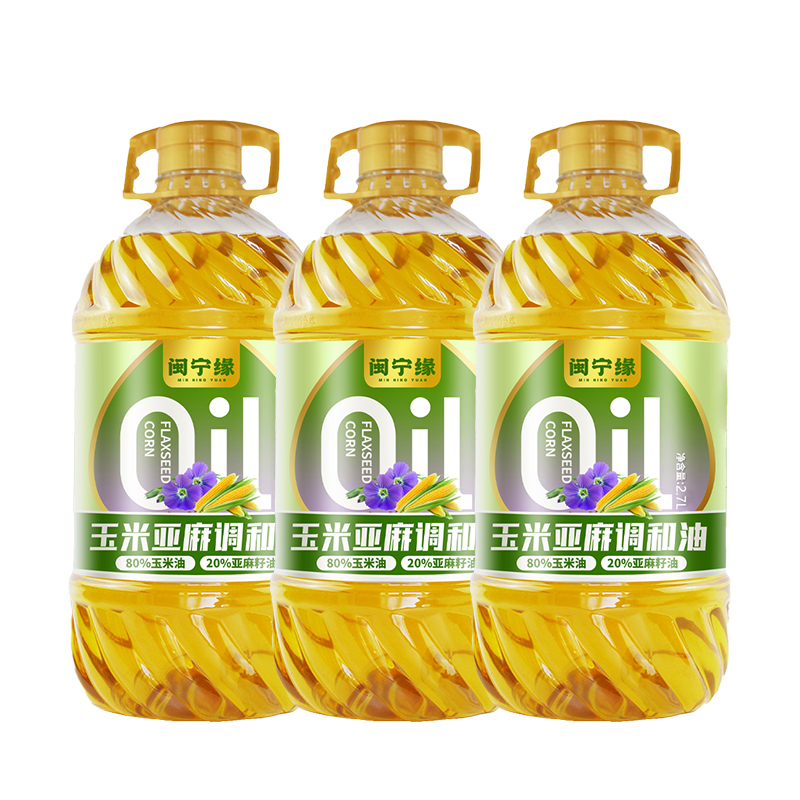 闽宁缘亚麻调和油组合M200-2502（仅限福建省内配送）