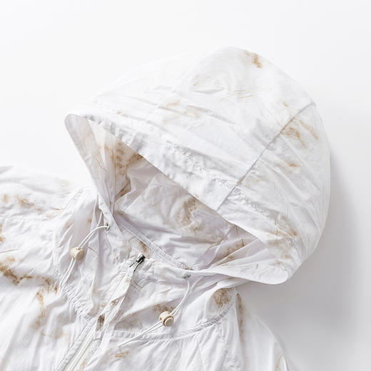 【DJR】大依优型大码男装连帽防晒衣皮肤衣薄款清凉防晒服透气男夏季外套上衣 商品图5