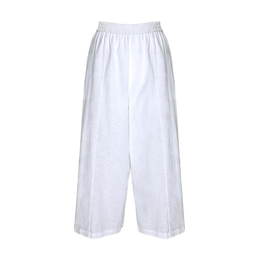 【出游新品】浮生简约阔腿裤  | 松紧腰设计 | 现货加急发 商品图7