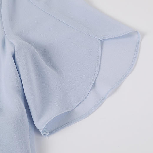 奢姿大码女装2025夏季减龄镂空圆领连衣裙胖妹妹假两件拼接裙子9952890540 商品图4