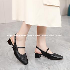 新品女士牛皮中空鞋829B52552（W）